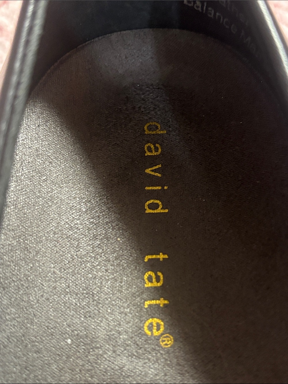 NIB David Tate Black Leather Pumps - Picture 9 of 13